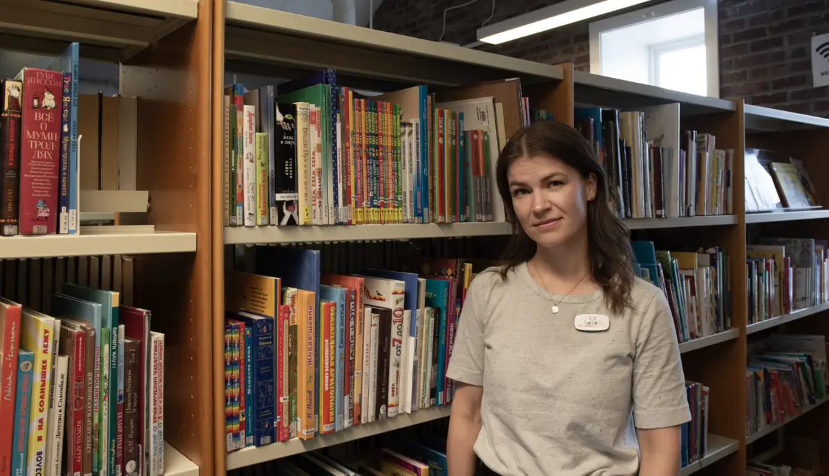 Birgit Wøhni Risan startet som biblioteksjef i Kirkenes i februar 2022.