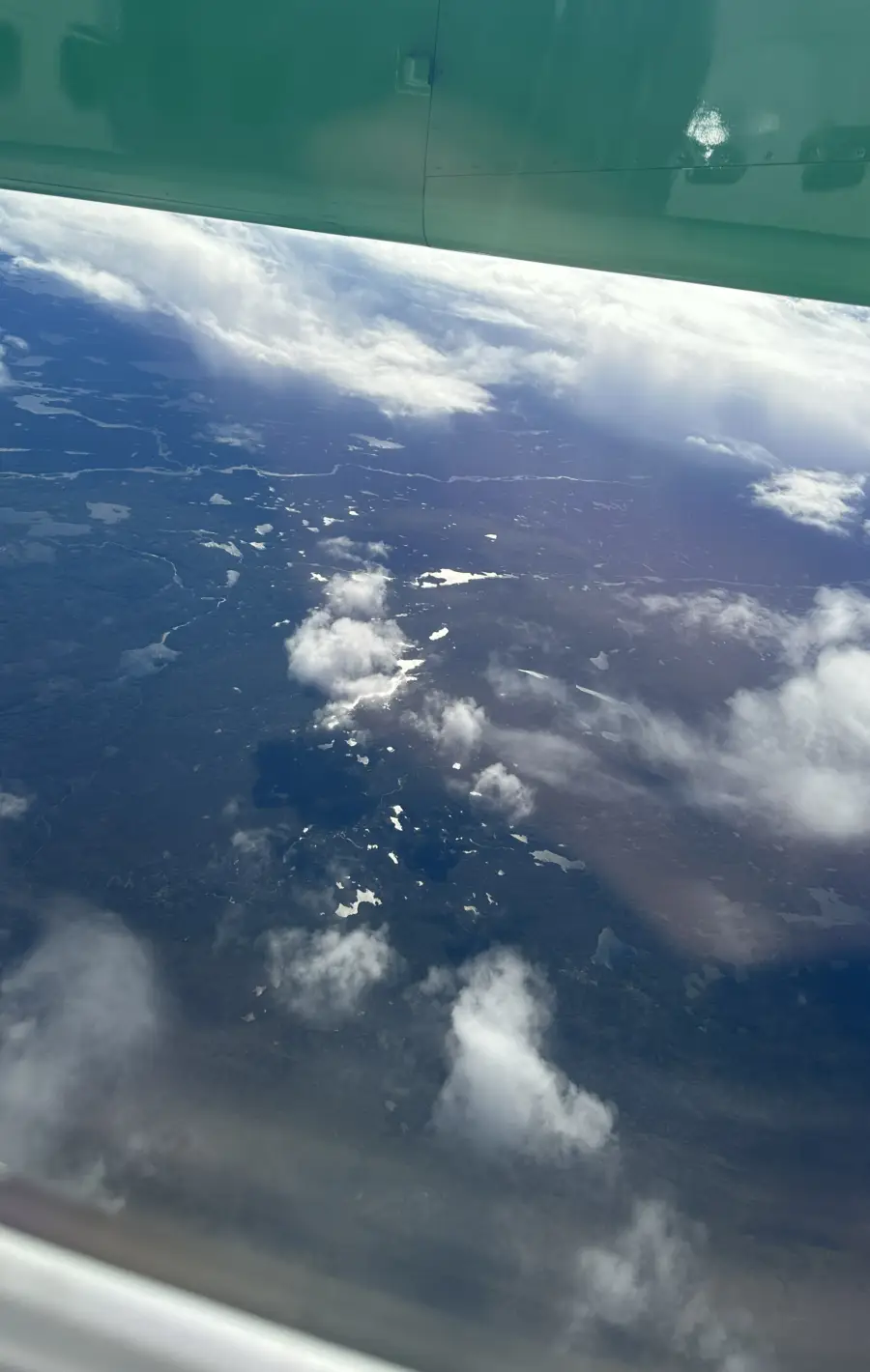 Innflygning til Øst-Varanger.