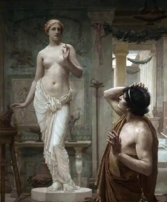 Skulptøren Pygmalion skapte statuen av sin perfekte kvinne, og forelsket seg i henne da hun ved hjelp av Venus ble levende. Myten kaster lys over dagens fortellinger om kunstig intelligens.