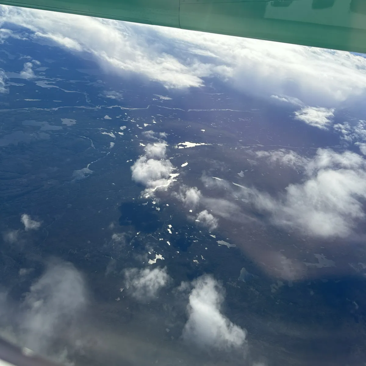 Innflygning til Øst-Varanger.